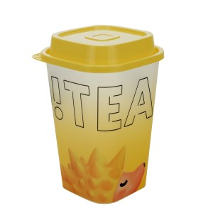 Design and print multi-purpose frosted plastic cup