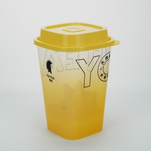 Custom printed multi-capacity PP plastic cups