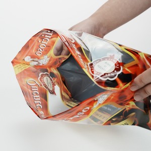 Sacos de embalagem de plástico para alimentos impressos em gravura personalizada