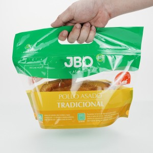 Food packaging custom roasted chicken ziplock bag