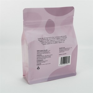 Waterproof Plastic Packaging Zipper Bag with Customizable Logo