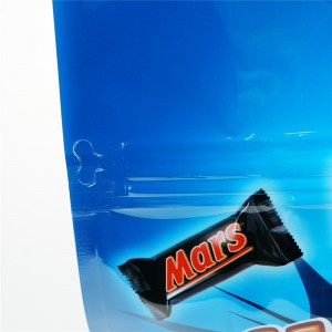 Sacos de embalagem personalizados são usados ​​em embalagens de doces e chocolates