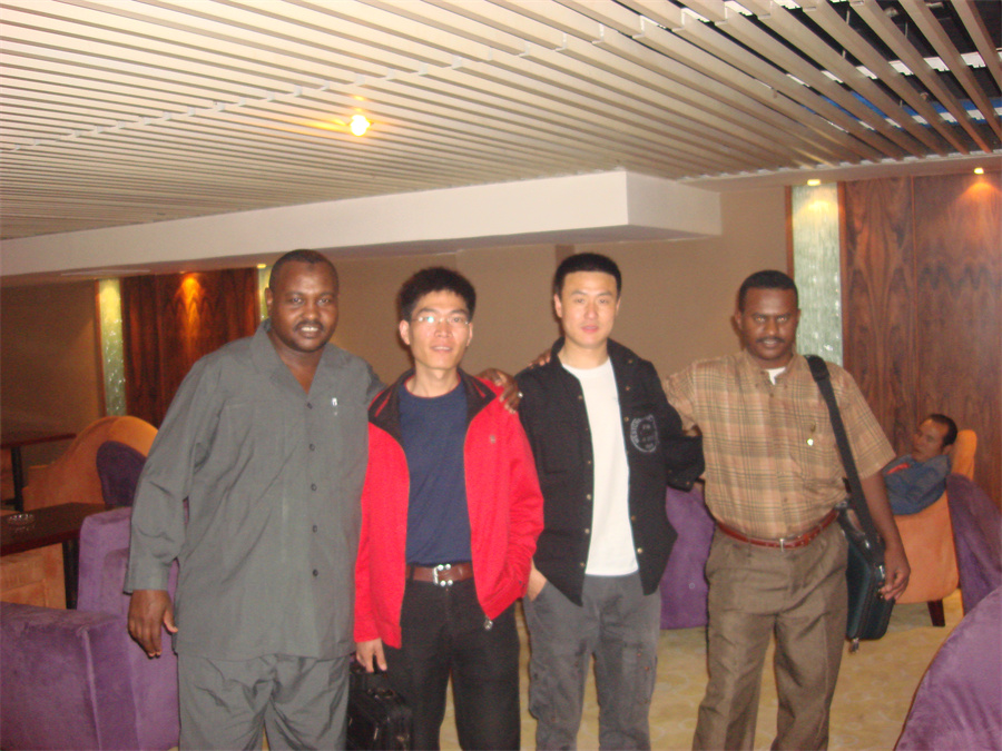 Hebei Gufan Carbon Customers visiting
