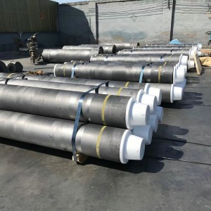 Graphite Electrodes With Nipples For EAF Steel Making RP Dia300X1800mm