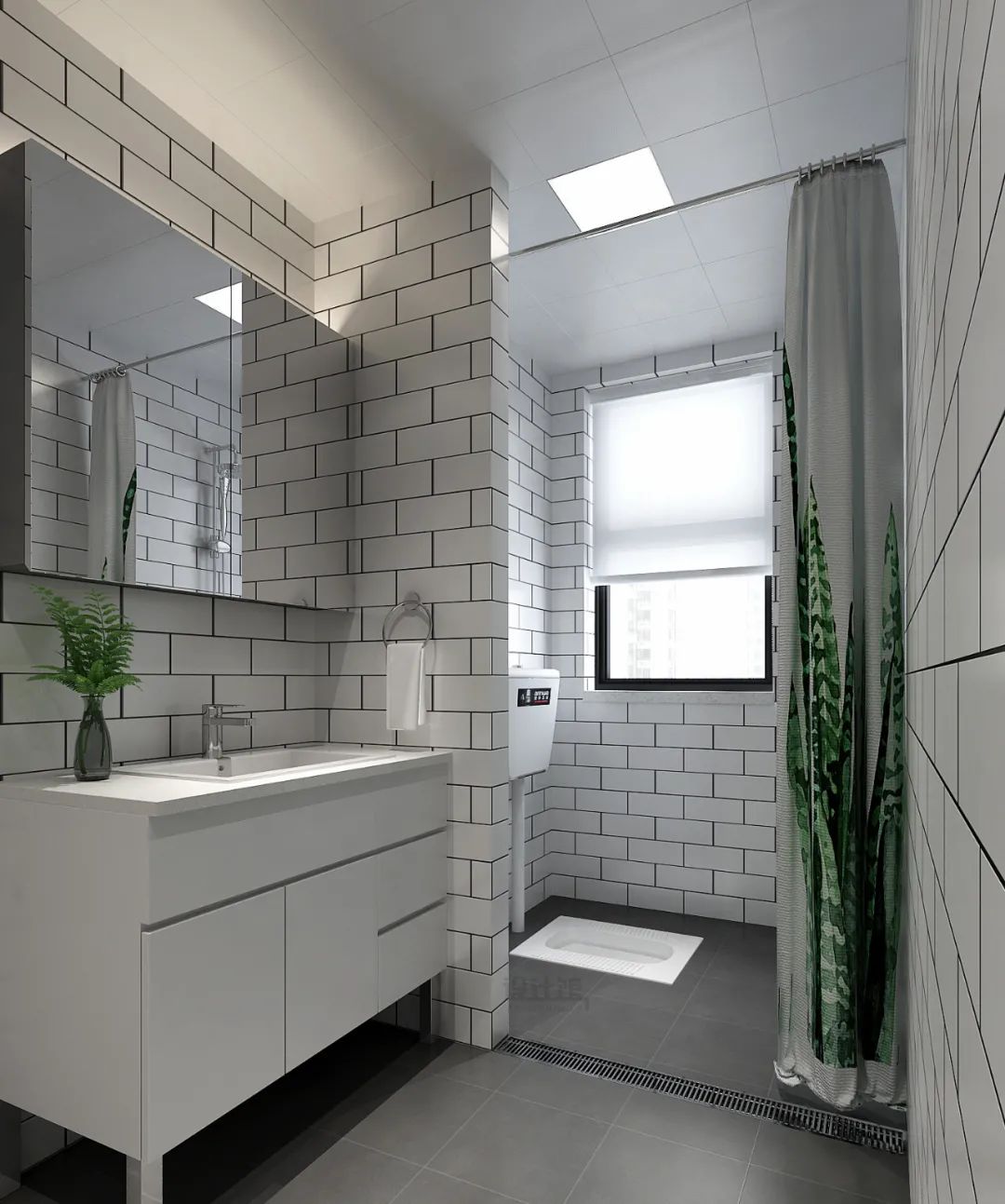 How to design a small bathroom with right bathroom furniture and right approach