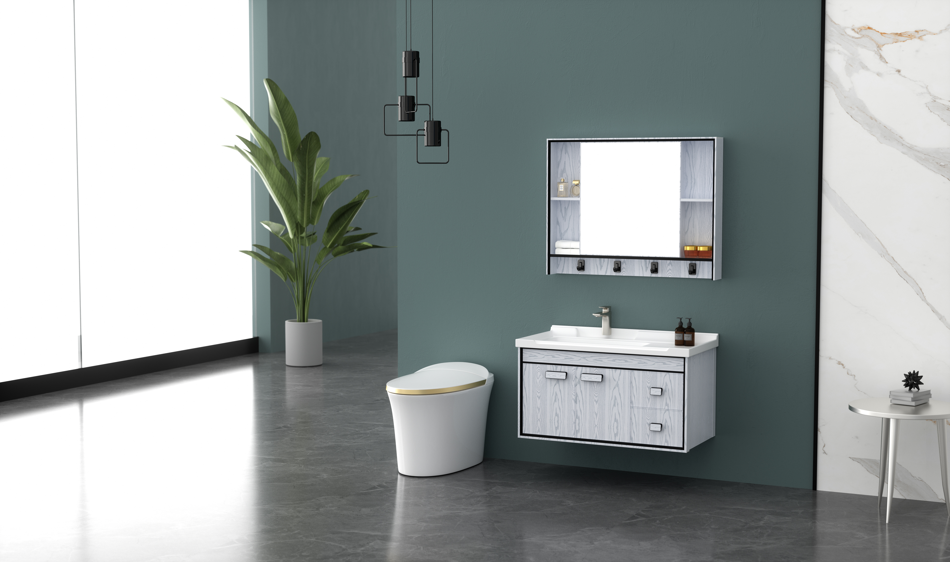 How to choose a sutiable bathroom wall cabinet
