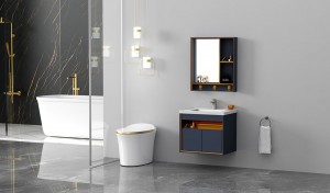 Floating Vanity Mirror Cupboard Bathroom Wall Cabinet with Mirror
