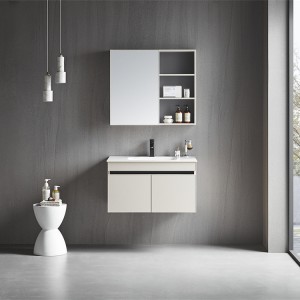 A bathroom cabinet with mirror and storage cabinet the most popular bathroom vanity