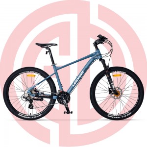 Good Quality China 2022 27.5″ 24 Speed Steel Frame Suspension Steel Fork High Quality Mountain Bike with Disc Brake