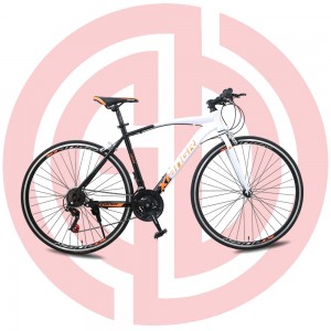 Wholesale Discount Bicycle Stems - GD-RDB-002： Road bicycle, 21 speed, steel frame 700”, wheeled ,double disc brake – GUODA