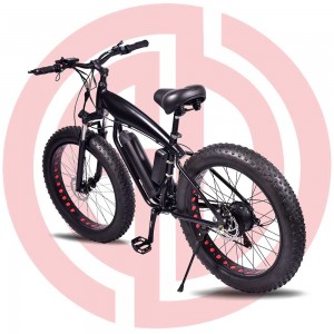 GD-EMB-017： Electric mountain bicycle, 36v 500w, rear mounted motor, built-in motor，built-in battery，aluminum alloy frame