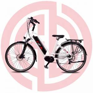 Fixed Competitive Price Custom Cruiser Bicycle - New 700c 36v 350w Electric City Bike For Long Riding Distance – GUODA
