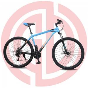 GD-MTB-001： Mountain bike, 21 speed, 29 inches, uban track, steel frame, disc brake, SHIMANO