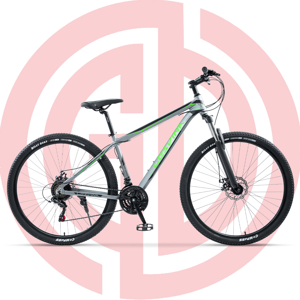 GD-MTB076: 29 Inches Al Frame Green Mountain Bicycle Featured Image