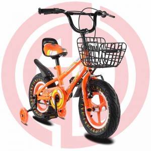 Factory directly supply Bicycle Dealers - Childrens Orange Kids Bicycle Bike – GUODA