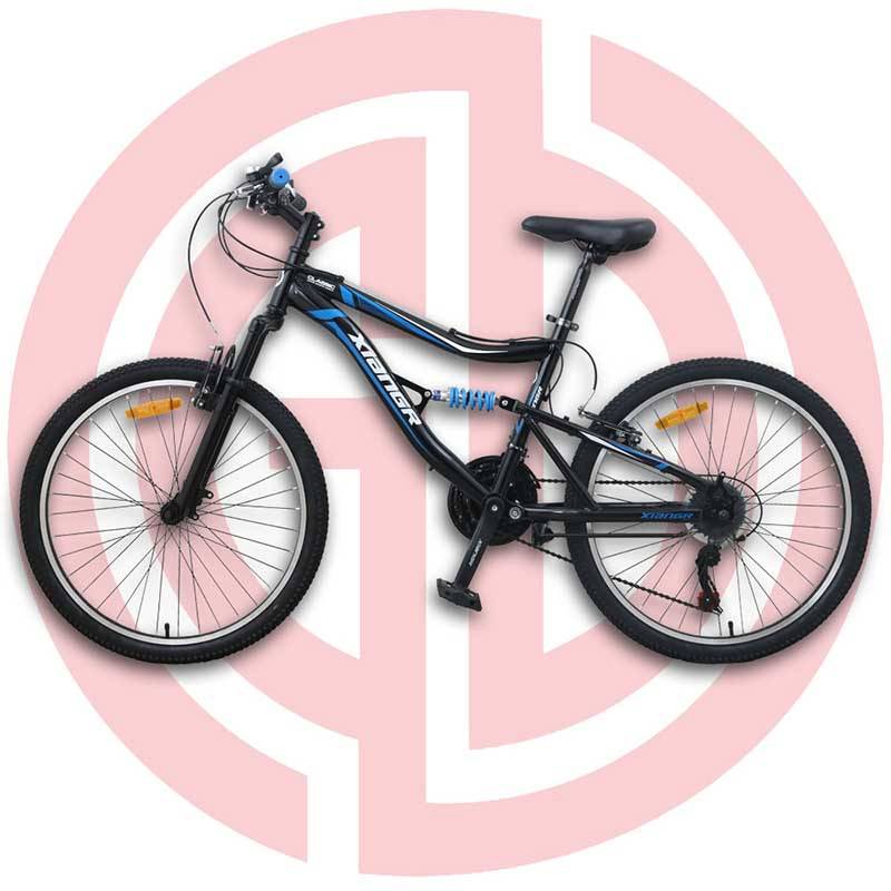 Big Discount Motorized Bicycle - 21 Speed 24 Inches Mountain Bike With Steel Frame  – GUODA