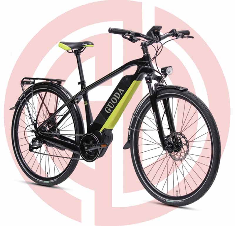 GD-EMB-012： Electric mountain bike, 36v, lithium battery, LED meter, power assisted, 200 – 250w Featured Image