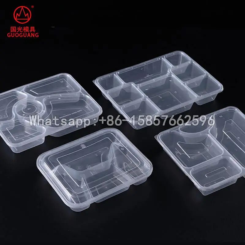 plastic injection mold of thin wall microwave use disposable packaging box