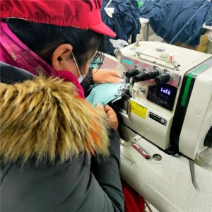 China Mens Zipper Front Shirts Manufacturer –  Semi Knitted And Semi Woven Zipper Suspenders  – Guohong