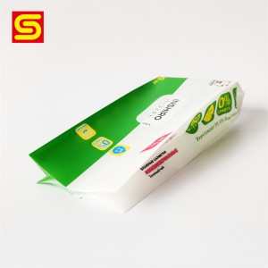 Plastiki Laminated Wet Wipes Packaging Pouch