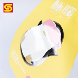 China Shaped Pouch Manufacturer – Hot Compress Eye Mask Plastic Packaging Bags