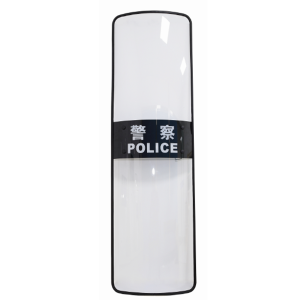 High impact clear polycarbonateordinary extended anti-riot shield