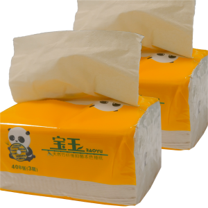 Good Quality Standard Size Core Organic Bamboo Facial Paper