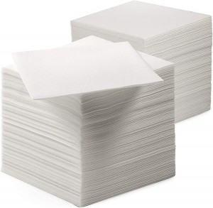 Wholesale white printed three-layer tissue paper, 100% pure wood pulp, customizable logo