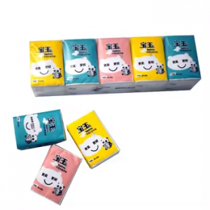 OEM/ODM Manufacturer Customized Standard Facial Handkerchief Pocket Tissue Paper Mini Pocket Tissue Pack