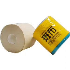 Unbleached Bamboo Coreless 4 Ply Roll Toilet Paper Eco-Friendly Tissue