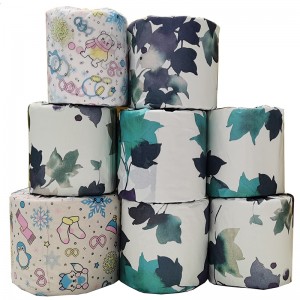 Wholesale ODM Soft Recycled Pulp Toilet Tissue Toliet Rolls Paper