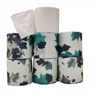 Environmentally Friendly Plastic-Free Bamboo Pulp/Recycled Mixed Pulp Toilet Paper