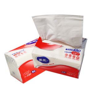 Wholesale Discount Wholesale White Bamboo Pulp Customize Packing Facial Tissue Paper