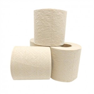 Ordinary Discount Unbleached Customized Bamboo Toilet Paper Eco Friendly Toilet Paper Roll