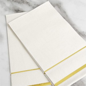 China Wholesale Eco Friendly Choice Biodegradable Unbleached Recycled Brown Paper Napkins Sustainable Compostable