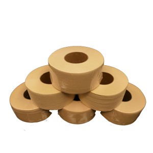Custom cheap individually wrapped eco friendly bathroom sanitary soft bamboo tissue roll toilet paper