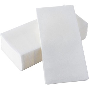 Excellent quality White Dinner Kitchen Table Pocket White Soft Toilet Tissue Paper Napkin Towel Folding