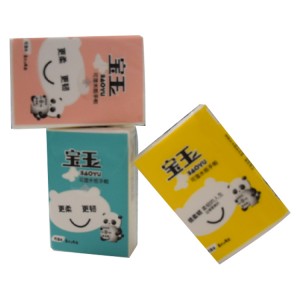 100% Original Wholesale Price 10PCS Customize Pocket Tissue Mini Facial Tissue 100% Wood Pulp Tissue
