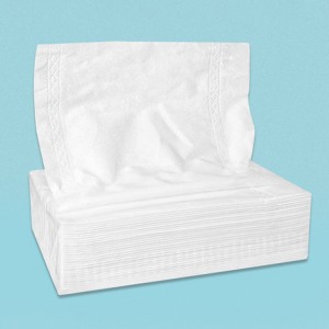 Factory Environmentally Friendly White Bamboo Toilet Paper