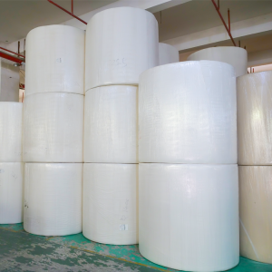 Factory source China Supplier Custom Dissolving Soft Jumbo Roll Tissue 2ply Jumbo Roll Toilet Paper