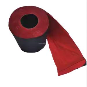 Stylish Premium Quality Red Printed Coreless Household Toilet Paper Roll High Quality Disposable Product