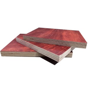Factory Custom 4*8 Red Building Construction Plywood