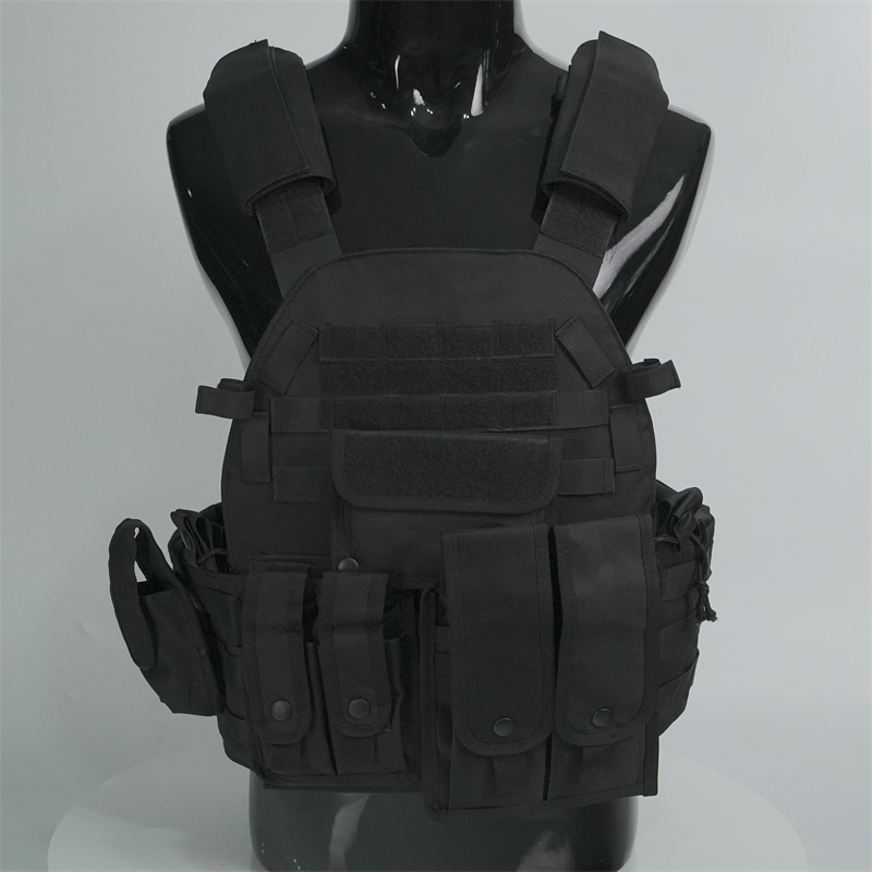 FDY-07 Plate carrier Molle Black bulletproof Tactical Vest Featured Image