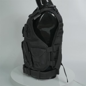 Supply OEM/ODM Double Safe Military Police Style Equipment Security Ballistic Bulletproof Vest Body Armour Vest