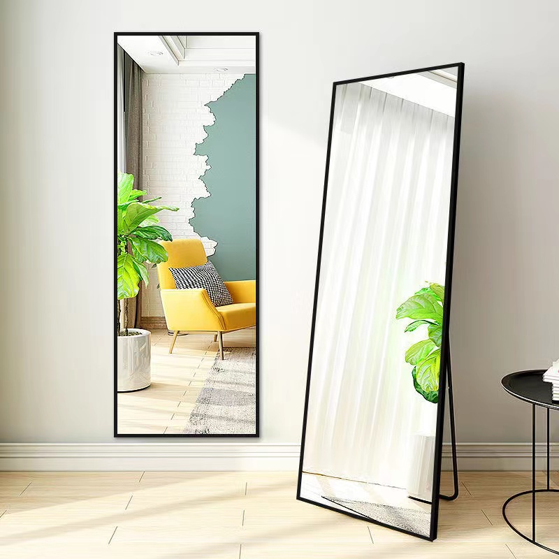 Manufacturers Full-length Dormitory Dressing Wholesale Household Full Body Bedroom Rectangular Shower Hanging Wall Mirror