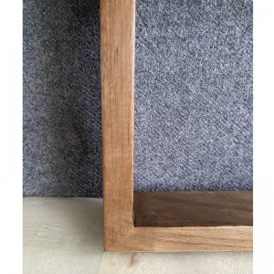 Manufacturers Solid Wood Frame Special Shape Dressing Wholesale Household Full Body Bedroom Rectangular Shower Hanging Wall Mirror