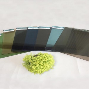 Building glass Manufacturer Dark Blue/Dark green/Bronze Reflective Glass