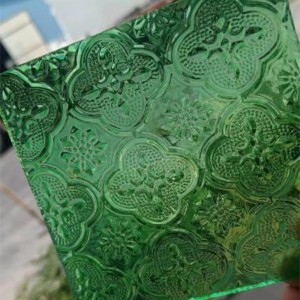 Hot Selling Kinds of Decorative Glass Colored Ribbed/Stripe Patterned/Moru Fluted Patterned Glass for Decoration
