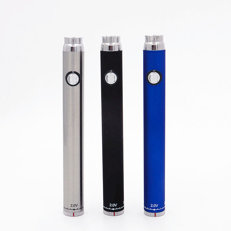OEM Variable Wattage Vape Battery Suppliers - 510 Thread Adjustable Voltage Vape Battery With Twisting Dial  – CYL