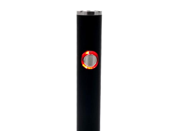 What kind of batteries do e-cigarettes use?